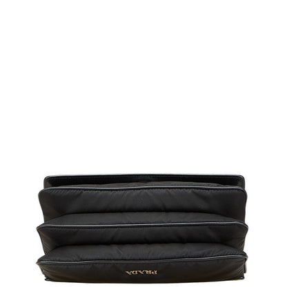 Prada Python Embossed Nylon Leather 2way Bag