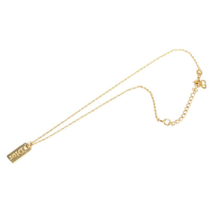 Dior Dior Logo Plate Necklace