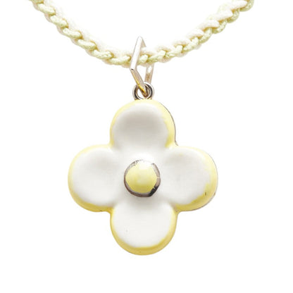 Louis Vuitton Collier Fleur Ceramic Cotton Necklace