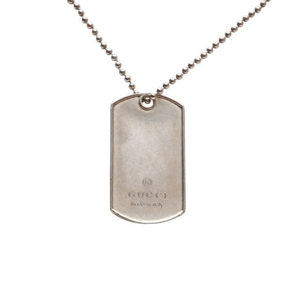Gucci Dog Tag SV925 Necklace