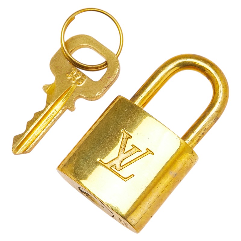 Louis Vuitton Cadena Padlock Key Set