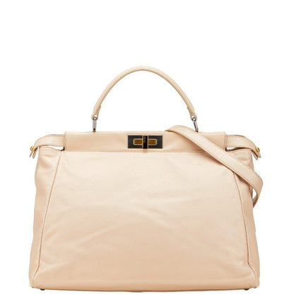 Fendi Peekaboo Leather 2way Bag