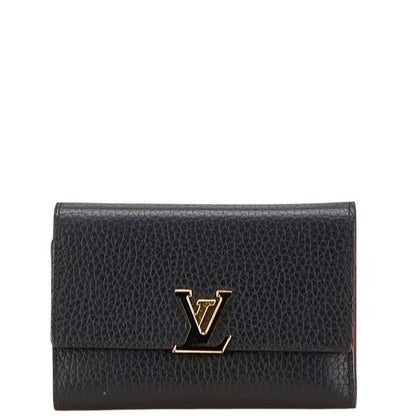 Louis Vuitton Portefeuille Capucines Compact Leather Wallet