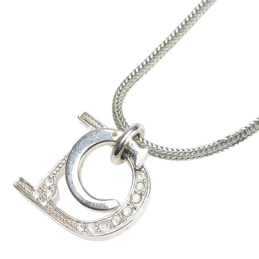 Dior Rhinestone Metal Necklace