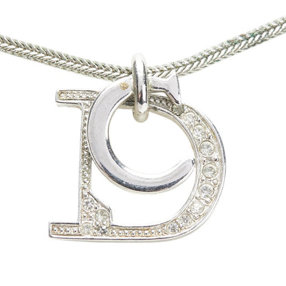 Dior Rhinestone Metal Necklace