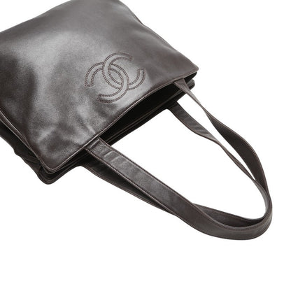 Chanel Coco Mark Lambskin Tote Bag