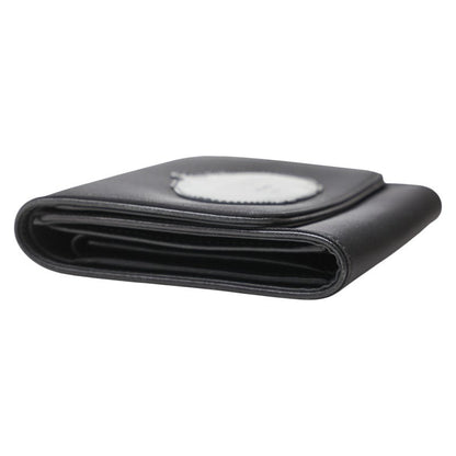 Prada Nylon Leather Trifold Wallet
