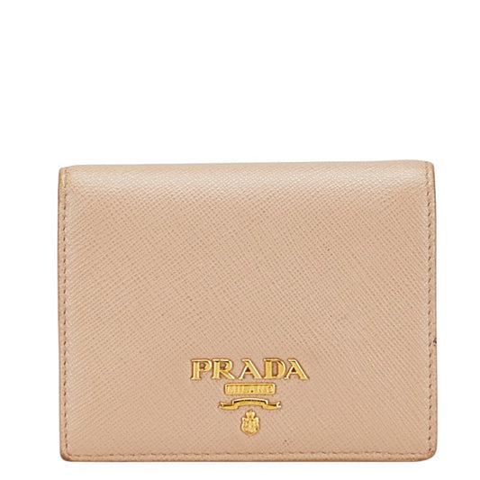 Prada Leather Bifold Wallet