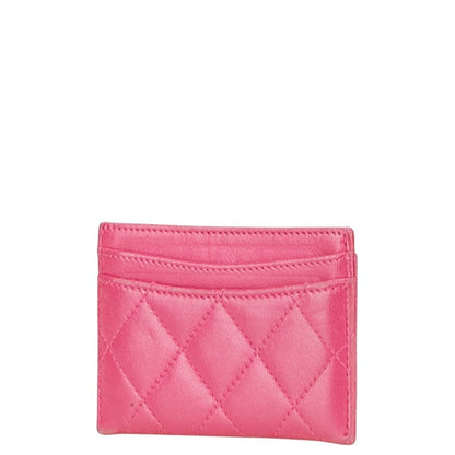 Chanel Coco Mark Matelassé Lambskin Card Case