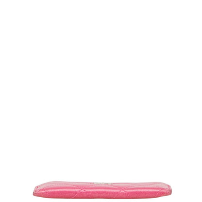 Chanel Coco Mark Matelassé Lambskin Card Case