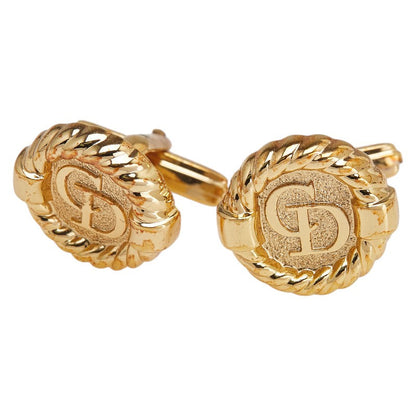 Dior CD Logo Cufflinks Tie Pin Set