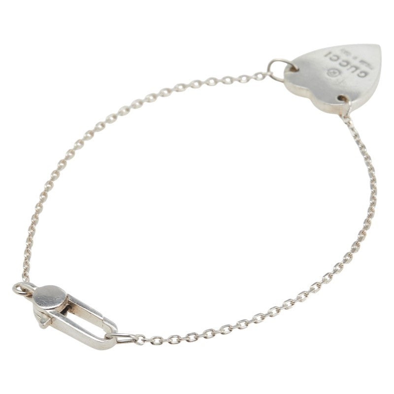 Gucci Trademark Heart Motif Metal Bracelet