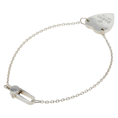Gucci Trademark Heart Motif Metal Bracelet