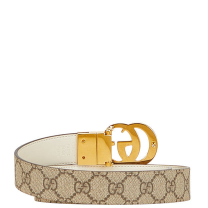 Gucci Interlocking G GG Supreme PVC Leather Belt