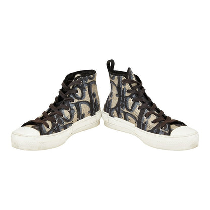 Dior B23 Oblique Canvas High Top Sneakers