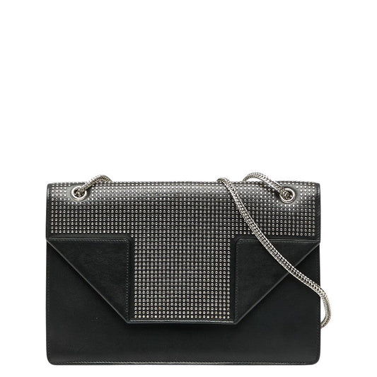 Saint Laurent Betty Studs Leather Shoulder Bag