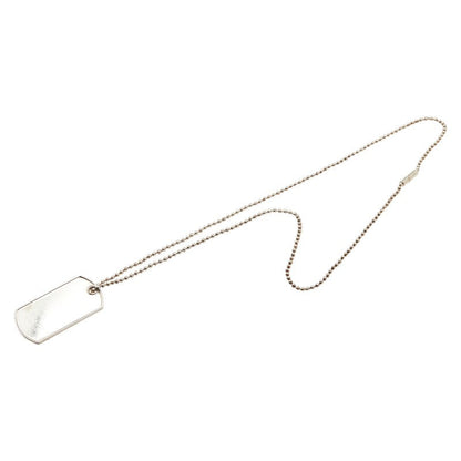 Gucci Dog Tag SV925 Necklace
