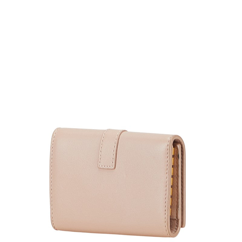 Saint Laurent YSL Logo Leather Key Case