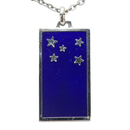 Saint Laurent Star Metal Necklace