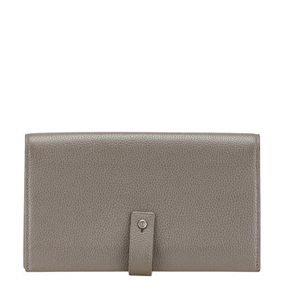 Saint Laurent Sac de Jour Leather Long Wallet