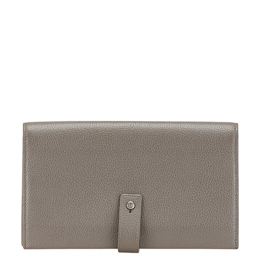 Saint Laurent Sac de Jour Leather Long Wallet