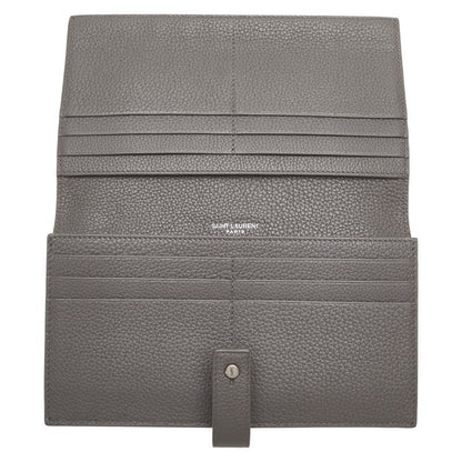 Saint Laurent Sac de Jour Leather Long Wallet