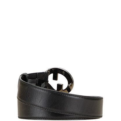 Gucci GG Buckle Leather Belt