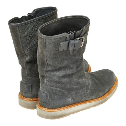 Gucci Guccissima Suede Boots