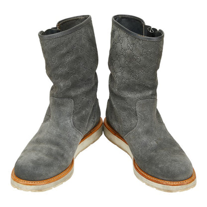 Gucci Guccissima Suede Boots