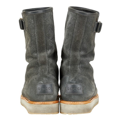 Gucci Guccissima Suede Boots