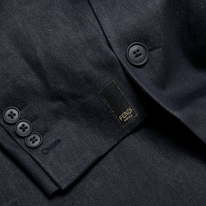 Fendi FF0652 Denim Coat
