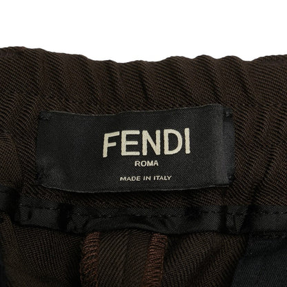 Fendi Wool Polyester Trousers