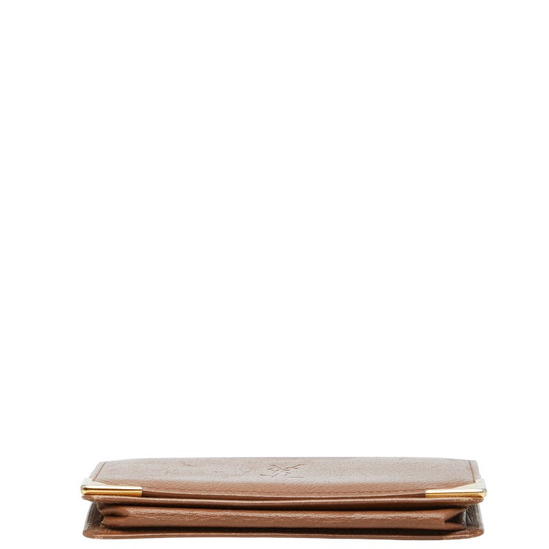 Saint Laurent YSL logo Leather Card Case