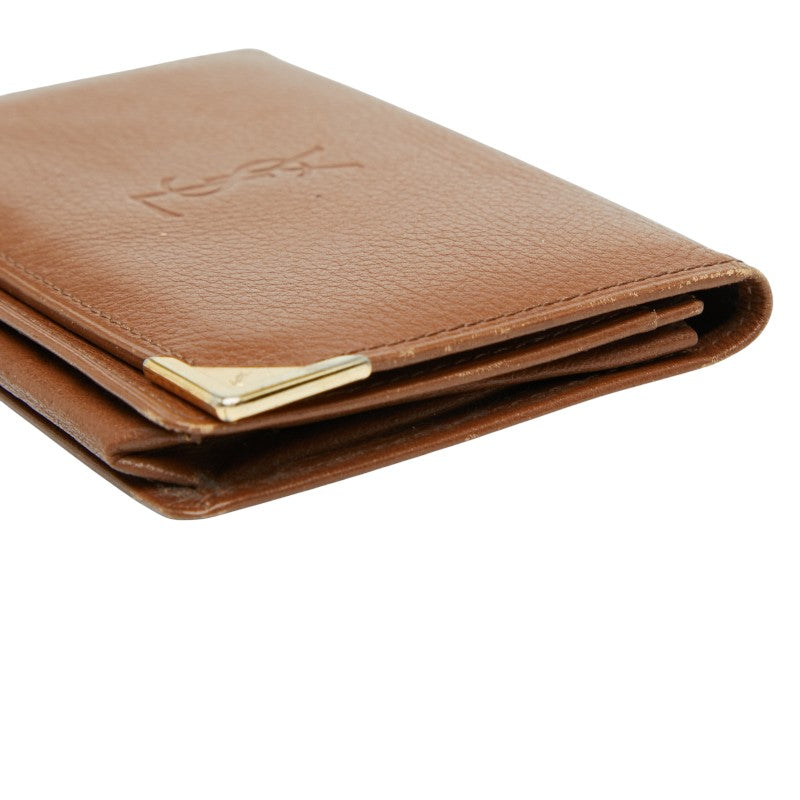 Saint Laurent YSL logo Leather Card Case