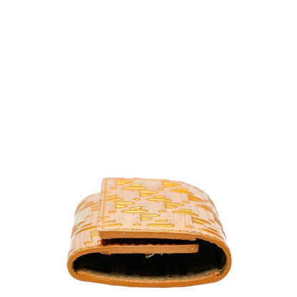Fendi Zucchino Leather Key Case