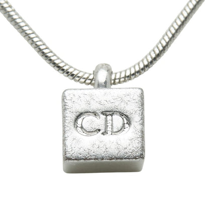 Dior CD Logo Cube Necklace