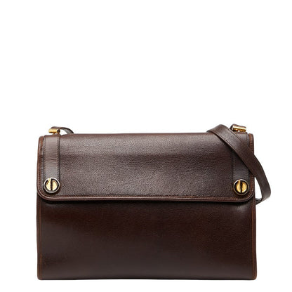 Dior CD Logo Leather Shoulder Bag