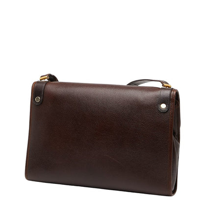Dior CD Logo Leather Shoulder Bag