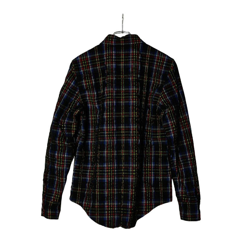 Saint Laurent Check Corduroy Cotton Shirt