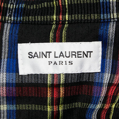 Saint Laurent Check Corduroy Cotton Shirt