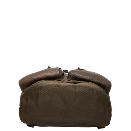 Prada Leather Nylon Backpack