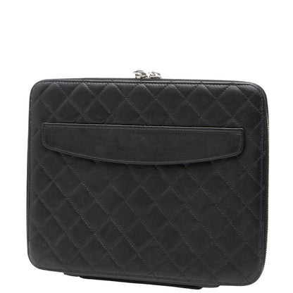 Chanel Coco Mark Leather iPad Case