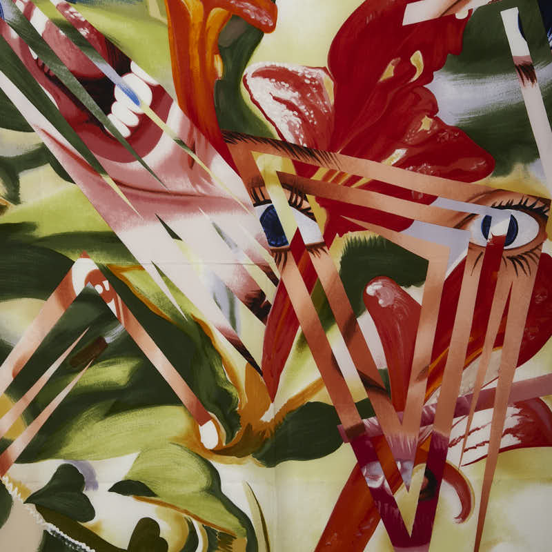 Louis Vuitton James Rosenquist Silk Scarf