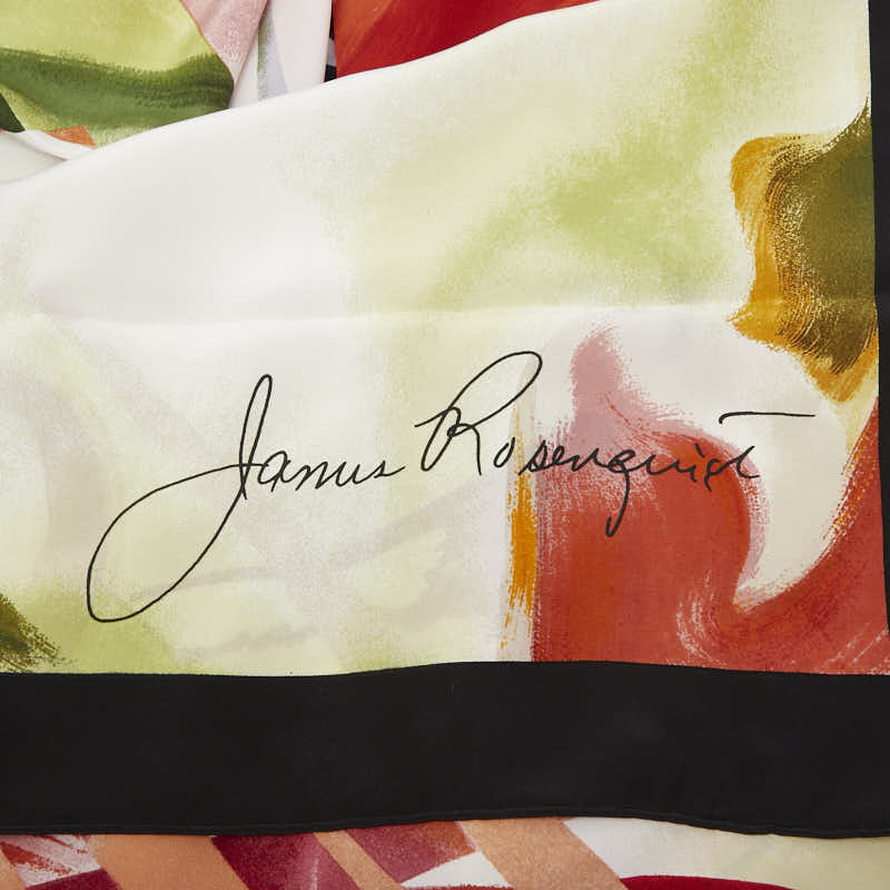 Louis Vuitton James Rosenquist Silk Scarf