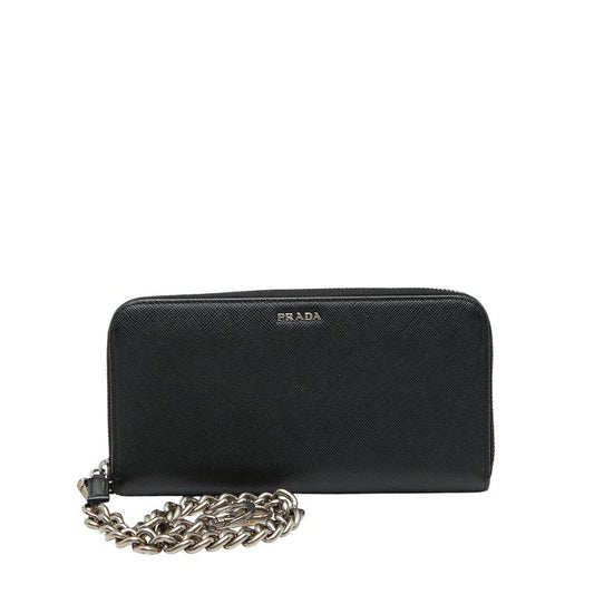 Prada 2ML317 Saffiano Leather Long Wallet