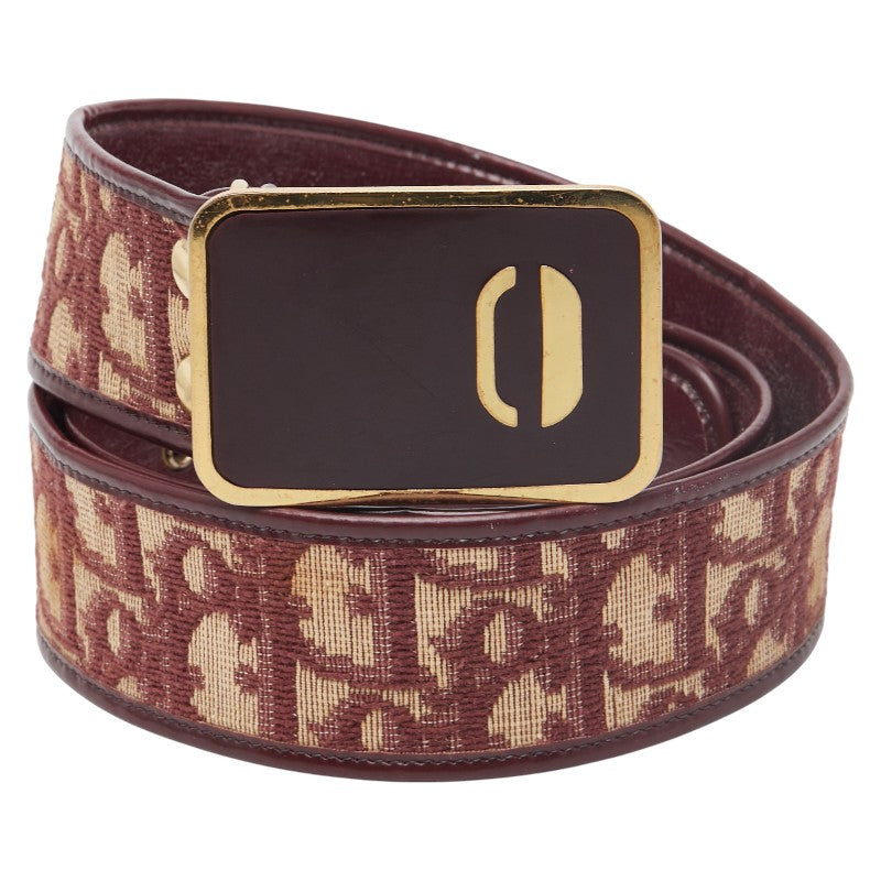 Dior Trotter Canvas Leather Belt