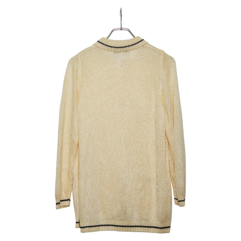 Fendi Logo Embroidery Rayon Cardigan