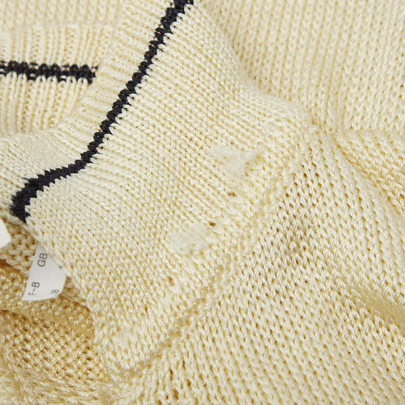 Fendi Logo Embroidery Rayon Cardigan