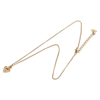 Dior Heart Rhinestone Necklace
