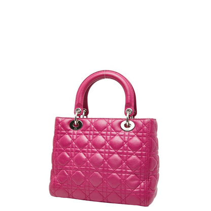 Dior Lady Dior Cannage Leather 2way Bag